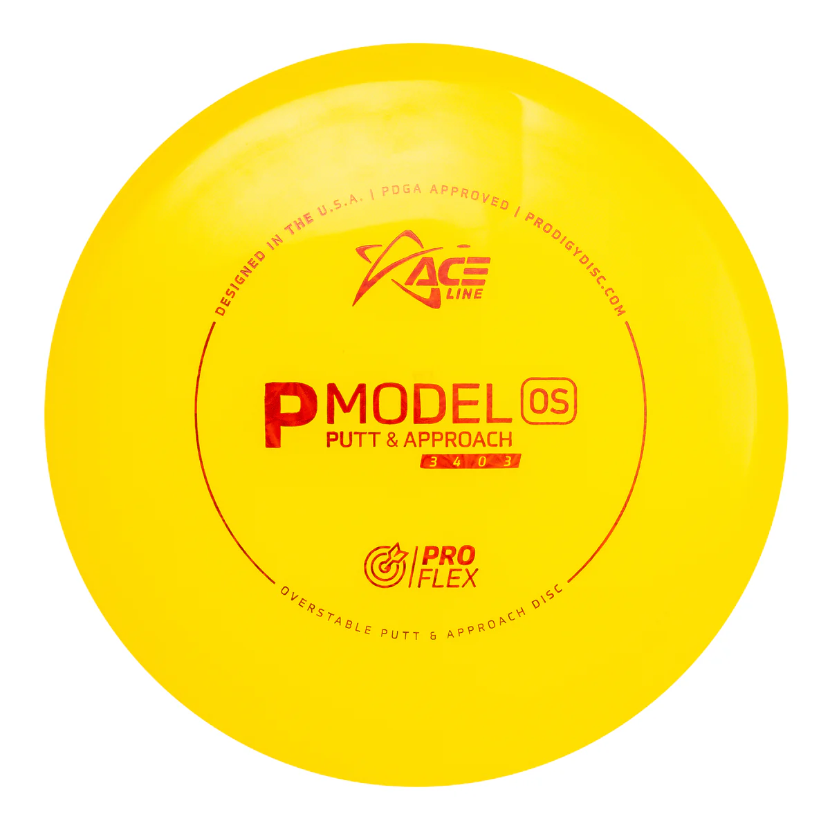 Prodigy P Model OS Disc Golf Disc